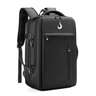 Imagem de Mochila Gamer Rise Mode para Notebook até 15.6", Style 03 Backpack, Preto - RM-BP-ST-03...