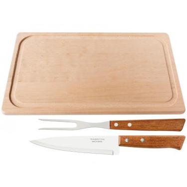 Imagem de Kit Churrasco Tramontina 22399089 - 3 Peças