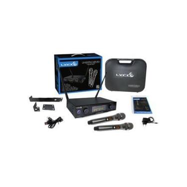Imagem de Microfone lyco sem fio mao mao uhxpro02mm