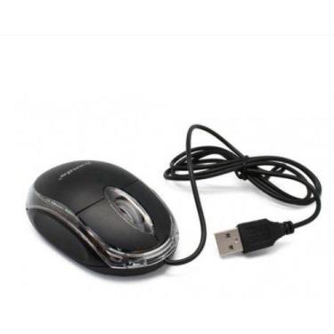 Imagem de Mouse USB Optico Banda B100 Preto Mini