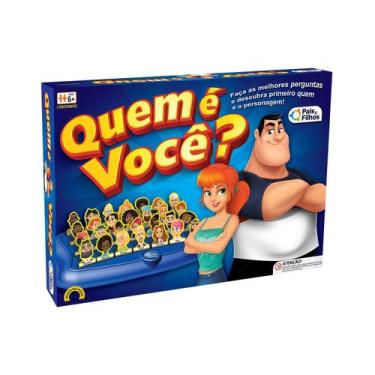 Imagem de Jogo de Tabuleiro Quem é Você 28 Carinhas Cara a Cara - Pais E Filhos