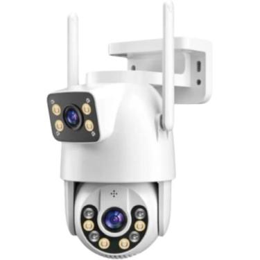 Imagem de Câmera De Segurança IP WIFI 2 Lentes C/ visão Noturna Full HD - JORTAN