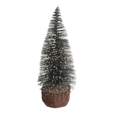 Imagem de Pinheiro Natalino Mini 15cm com LED Colorido - MULTIART