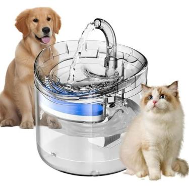 Imagem de Super Filtro Fonte De Água bebedouro Cães Gatos bacterecida - pet home