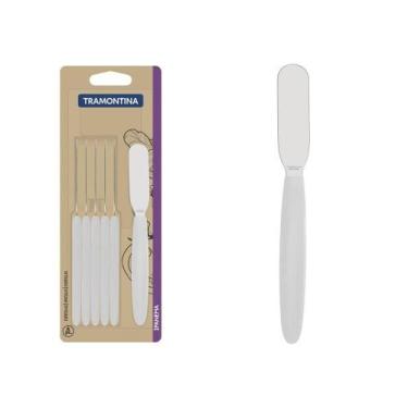 Imagem de Conjunto de Espátulas Ipanema 23399848 para Manteiga em Aço Inox Branc