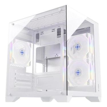 Imagem de Gabinete Gamer Fortrek Clarity S/Fan S/Fonte ATX/ITX Vidro Temperado B