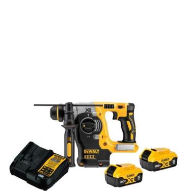 Imagem de Martelete Perf. Sds Plus Dch273 + 2 Baterias 5ah + Carregador Dewalt -