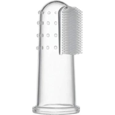 Imagem de Escova de Dente Massageadora de Dedo para Bebê Silicone Bpa Free Enxov