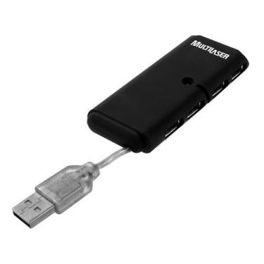 Imagem de Hub 4 Portas Multilaser Slim 2.0-AC064
