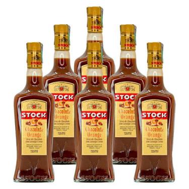 Imagem de Licor Creme de Chocolate com Laranja Stock 720ml 6 Unidades