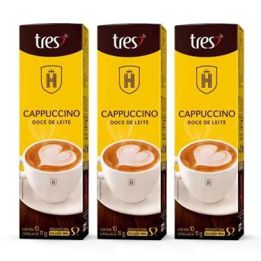 Imagem de 30 Cápsulas Três Corações, Cappuccino Doce de Leite Havanna, Cappuccin