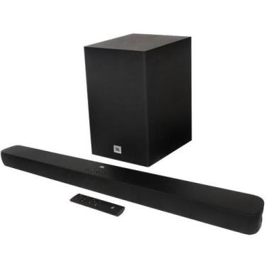 Imagem de Soundbar JBL Cinema SB180, Bluetooth, 110W, com Subwoofer, 2.1 Canais,