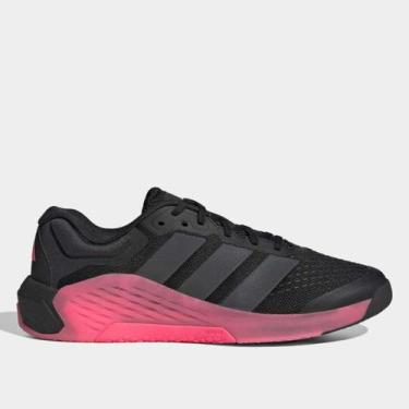 Imagem de Tênis Adidas Dropset 4 Power Trainer Masculino, Preto, Cinza, 41