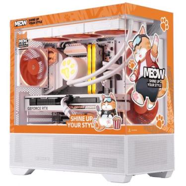 Imagem de Gabinete Gamer Colorfire MEOW-G , Mid Tower, Vidro Temperado, M-ATX, S