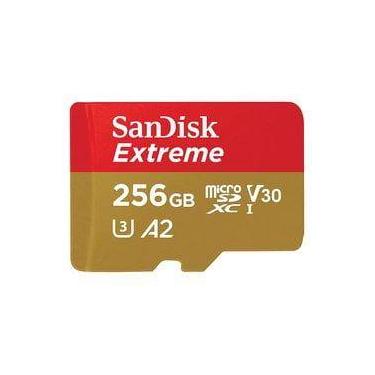 Imagem de Cartão de Memória Micro SD Sandisk Extreme 256GB 190MBs - SDSQXAV-256G