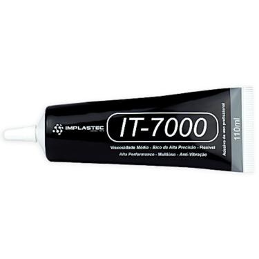 Imagem de Cola Para Tela Celular It7000 Preta 110Ml