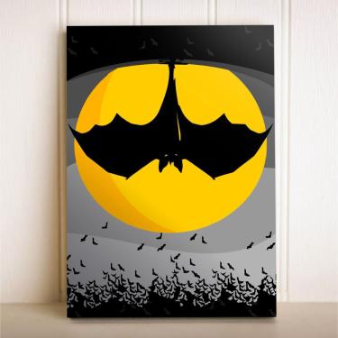 Imagem de Placa Decorativa Batman dc Comics Morcego