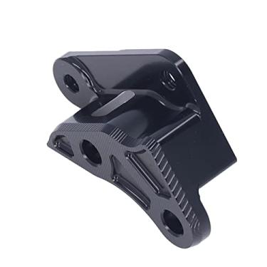 Imagem de Keenso Adaptador de pinça de freio, adaptador de pinça de freio de motocicleta CNC de substituição para GTS300 GTV300 2020 (B (preto)) Pinças e acessórios