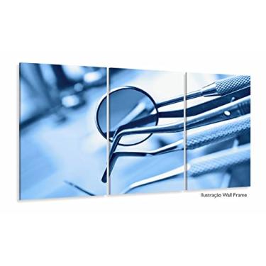 Imagem de Painel Odontologia Decorativo Instrumentos Dentista 120x60 m