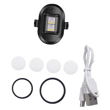 Imagem de Luz estroboscópica para recarregável Visível RGB Lâmpada de Advertência Kit Leve Anticolisão para DJI Pro/Phantom/
