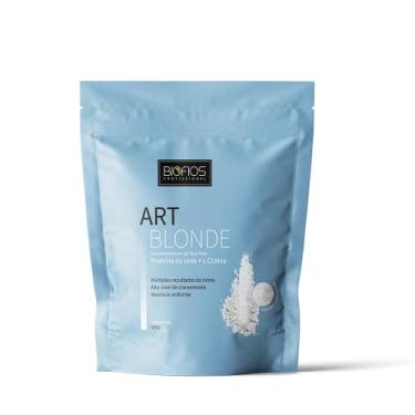 Imagem de Pó Descolorante Art Blonde 10 Tons 500g Biofios Profissional