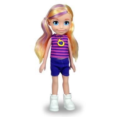 Boneca Polly Pocket Grande Camping/Surf Pupee - Up Brinquedos