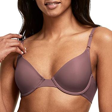 Imagem de Maidenform Sutiã feminino One Fab Fit original sob medida 07959, Groselha roxa, 34D