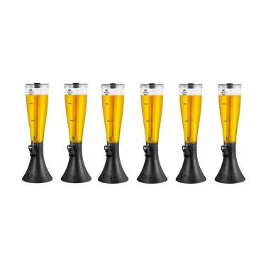 Imagem de KIT - 6 Torres de Chopp Tulipa 3,5L Super Gelada - Marchesoni