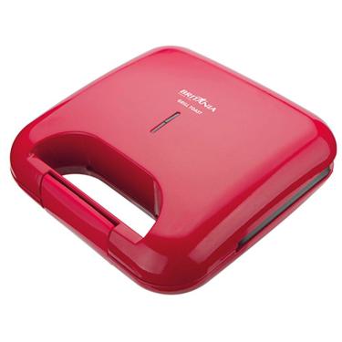 Imagem de Grill Toast BGR01V 2 Sanduíches Vermelho Britânia 