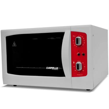Imagem de Forno Elétrico Chamalux 44 Litros Branco/Vermelho