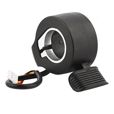 Imagem de Pilipane Acelerador de polegar,extensor de acelerador de dedo elétrico de bicicleta Booster Hall sensor scooter acelerador acessórios de bicicleta (preto),