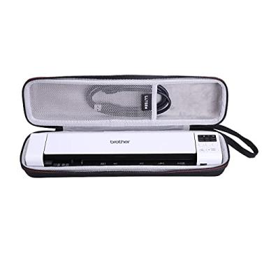 Imagem de LTGEM Capa rígida para Brother DS-640 / DS-740D / DS-940DW / DS-720D & Itari & HP Small USB & Canon ImageFORMULA P-208II Scanner de documentos - Bolsa protetora de armazenamento de transporte