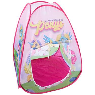 Imagem de Fabrincando Ideias Toca Barraca Infantil Pop Up Aventuras dos Ponys