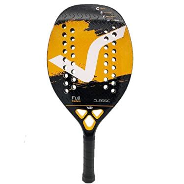 Imagem de Raquete de Beach Tennis Classic Full Carbon Laranja - VG Plus