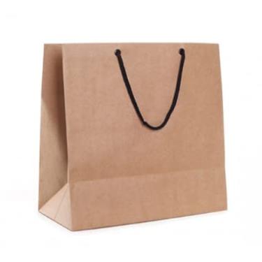 Imagem de Sacola Papel 29,5x29x15cm 2015 Kraft Natural 150 unidades