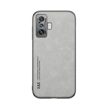 Imagem de Kepuch Silklike Capa para Redmi K50 Gaming/K50G/Poco F4 GT - Case Placa de Metal Embutida para Redmi K50 Gaming/K50G/Poco F4 GT - Cinza
