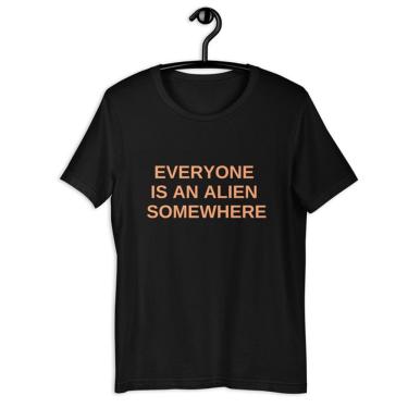 Imagem de Camiseta Camisa Tshirt Masculina - Everyone Is An Alien Somewhere