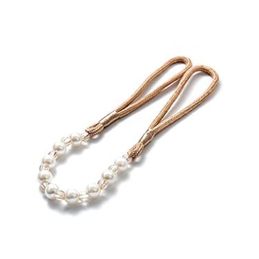 Imagem de Cortina de pérola simples amarra acessórios de cortina de corda, suportes de cortina, T9,2 PCS