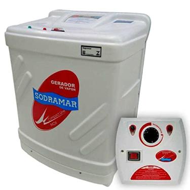 Imagem de SODRAMAR Gerador de Vapor Inox para Sauna 15,0Kw 220V Trifásico c/Quadro Anlógico