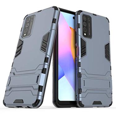 Imagem de HONGYAN Capa de telefone Para Huawei Honor 10x Lite PC + TPU Case de proteção à prova de choque com suporte Capa protetora