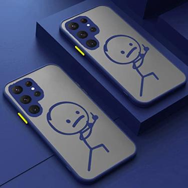 Imagem de Capa dura fosca traseira para Samsung Galaxy S22 S21 Ultra S20 FE S10E S10 S9 Plus Note 20 10 9 Capa de pára-choque macia à prova de choque, 8, para nota 20