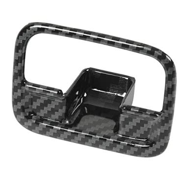 Imagem de Tampa do Painel do Freio de Mão Eletrônico Aramox, Acabamento do Painel do Freio de Mão Eletrônico ABS Substituição de Cor de Fibra de Carbono para C-class W206 2022 e Superior