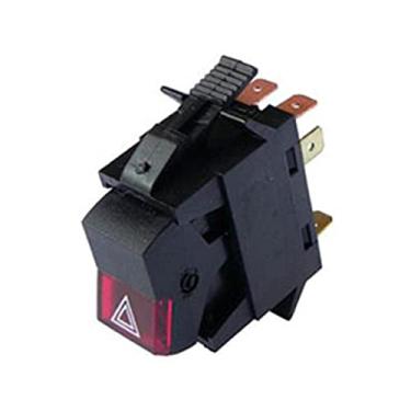 Imagem de Interruptor Tecla Luz Emergencia Passat 1983 Em Diante 7 Terminais