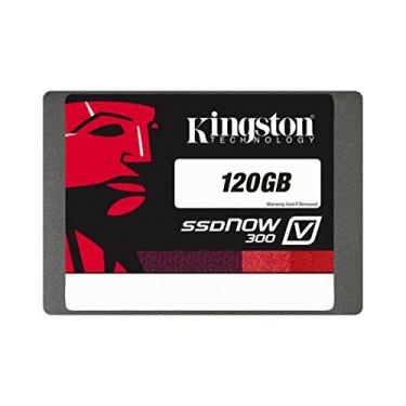 Imagem de Kingston Kit de notebook digital 120 GB SSDNow V300 SATA 3 2,5 (7 mm de altura) com adaptador de unidade de estado sólido SV300S3N7A/120G