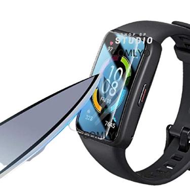 Imagem de Película TPU Gel para Huawei Band 6 / 7 / 8 ou Honor Band 8 / 9 - 2UN
