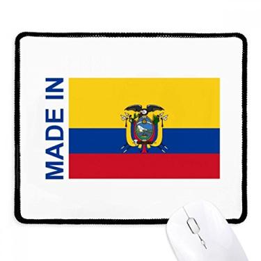 Imagem de Mousepad Made in Ecuador Country Love Tapete de borracha para jogos