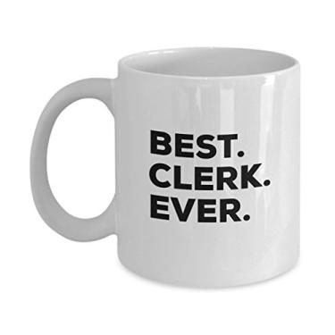 Imagem de Presente de Court Clerk – Caneca de escritório – Copo de café de escritório – Assistente de advogada de contabilidade – Chá quente chocolate vinho para conjunto cesta aniversário agradecimento Natal