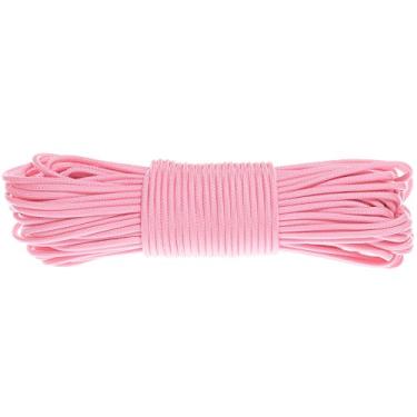Imagem de Corda de corda de paraquedista G Goldberg 550 Tipo III – corda de paraquedas – cabo 550 – força de tração de 250 kg – 100% nylon – Feito nos EUA, Rose Pink, 1000 Feet