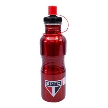 Imagem de Garrafa Inox De Bico 750ml Oficial Do São Paulo Licenciado - Mileno