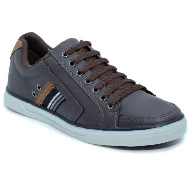 Imagem de Sapatenis Masculino Ziper Cadarço Casual Social Confortável 755